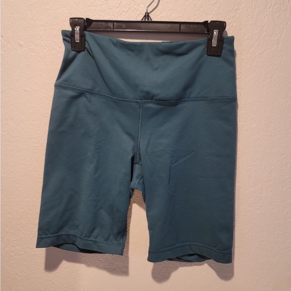 90 Degree By Reflex Shorts 9 Degree Emerald Green Teal Bike Shorts